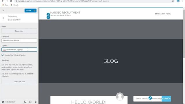 Setting up your FREE Wordpress website - Starting a recruitment agency смотреть онлайн