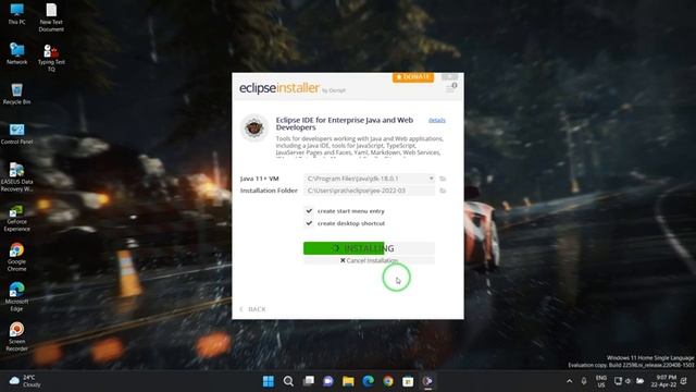 Eclipse IDE Setup Latest With Simple Java and Maven Project (2022) смотреть онлайн