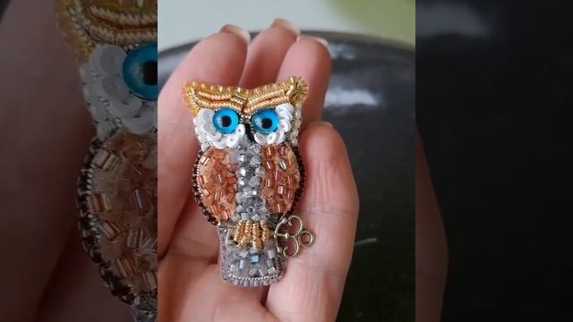 брошь сова. смотреть онлайн