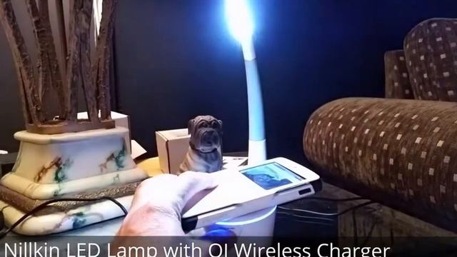 Nillkin Phantom LED LAmp with Qi Wireless Charger Stand смотреть онлайн