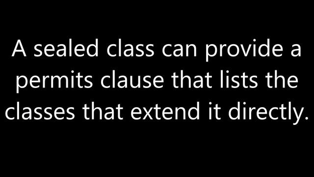 Java Sealed classes in ONE minute смотреть онлайн