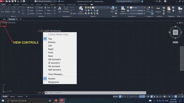 1 Autocad 2023 User Interface смотреть онлайн