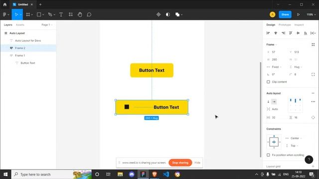 Spacing mode in auto layout in Figma смотреть онлайн