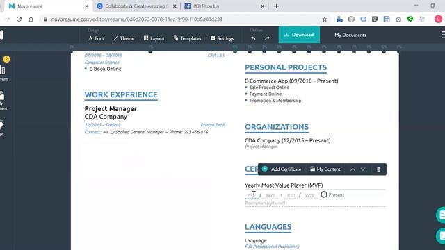 15 minutes to create professional resume or CV guideline смотреть онлайн