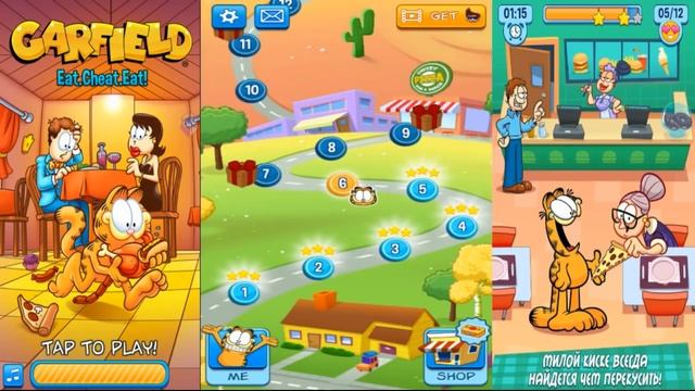 Моя СЫТНАЯ диета Смешная игра Детское Видео Обзор игры Let's play смотреть онлайн