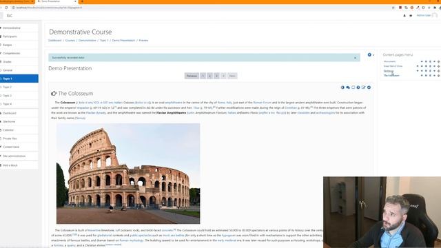 Content Pages plugin for Moodle - A free authoring tool смотреть онлайн