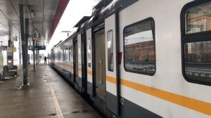 ЭП2Д-0025 ЦППК Перекраска Наше Подмосковье На станции Окружная