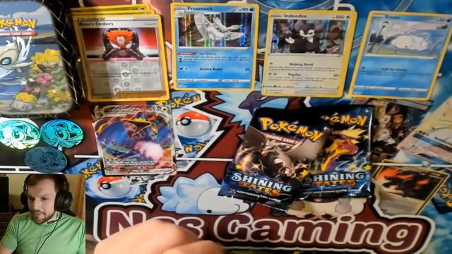 SHINING FATES LIVE OPENING - Tins and Pikachu V Collection Pokemon Trading Card Game TCG смотреть онлайн