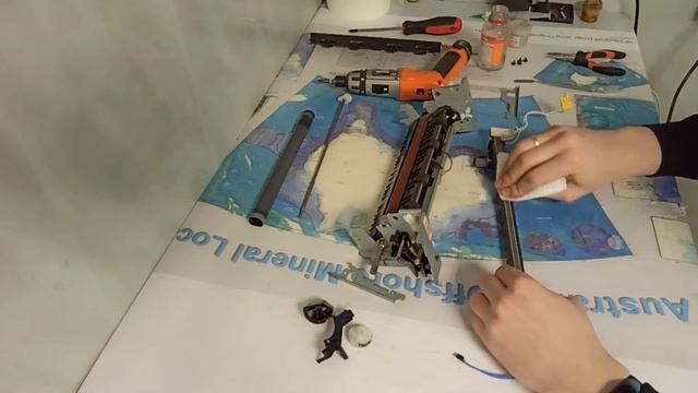 Восстановление термоузла Hp lasejet 400/425 смотреть онлайн