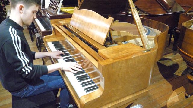August Forster Grand Piano at Sherwood Phoenix Piano's Nottingham смотреть онлайн