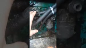 Установка аксиально - поршневого насоса на экскаватор - трактор ЮМЗ