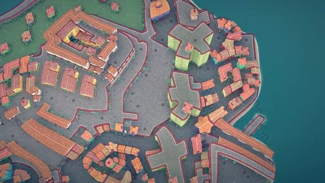 Townscaper | Split City: Rich vs Poor - Full Narrated Build смотреть онлайн