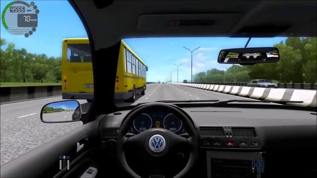 A Nice Drive In An R32 Golf ~ City Car Driving Simulator смотреть онлайн