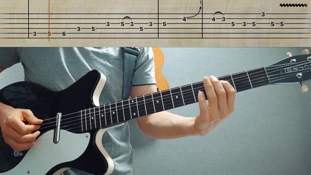 BABY COME BACK (Player) - Guitar Solo Lesson (TABS) смотреть онлайн