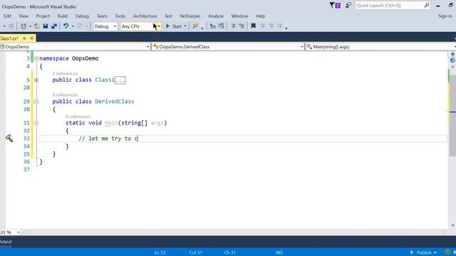 Private Constructors in C# смотреть онлайн