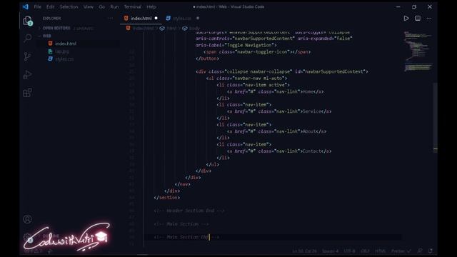 Bootstrap 5 : Full Screen Image Background & Transparent Navbar смотреть онлайн