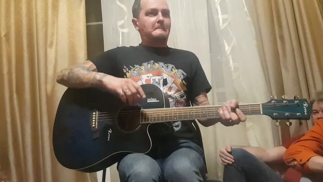 ДМЦ - На улице мороз... Под гитару Андрей Гречайник квартирник в Белгороде смотреть онлайн