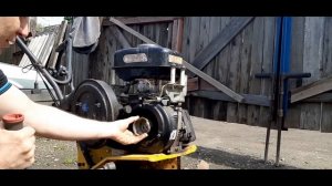 Заводим мотоблок дрелью Стартер Крутим дрелью Вместо стартера Мотоблок Завести культиватор дрелью