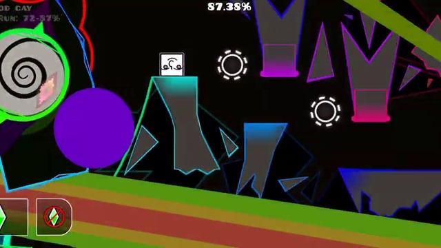 [MOBILE] CRAZY III 72-100 | free ? | Geometry Dash смотреть онлайн
