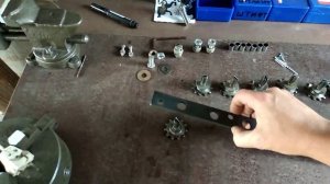 Электропривод мангала без сварки