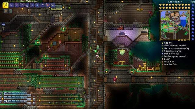 Terraria 1.3 (Expert Mode) s2e40 - За хлорофитом смотреть онлайн