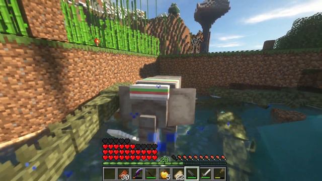 I Survived As A ELEPHANT In JUNGLE SAFARI WORLD in Minecraft EP-23 | MINECRAFT (हिंदी) смотреть онлайн