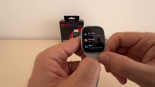 Funcionalidades do AMAZFIT GTS 4 MINI Portugues смотреть онлайн