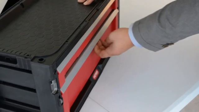 Kaste priekš instrumentiem KETER ar 2 atvilktnēm Ящик для инструментов смотреть онлайн