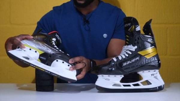 Bauer Vapor HyperLite vs Supreme Ultrasonic hockey skates - What is the real difference