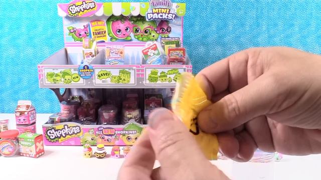 Shopkins Family Mini Packs All NEW Blind Bag + Babykins Toy Review | PSToyReviews
