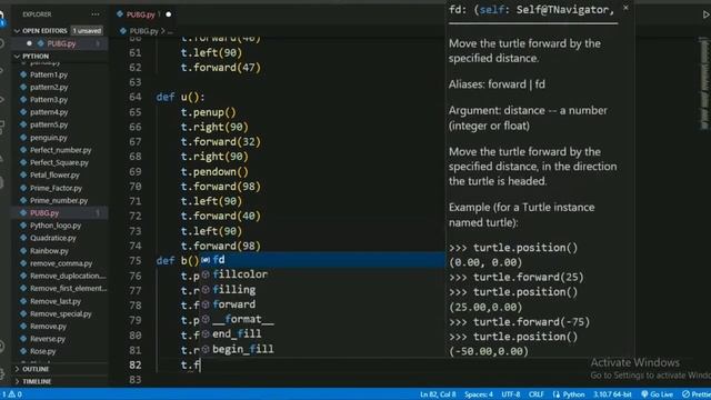 Draw PUBG |Full Python Code || Python Turtle смотреть онлайн