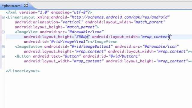 Android Application Development Tutorial - 38 - XML ImageView for Camera Application смотреть онлайн