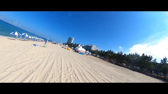 Каннын||пляж Кёнпхо(강릉 경포 해변)||Южная Корея||Хьюга2021г || ПолнаяВерсия смотреть онлайн