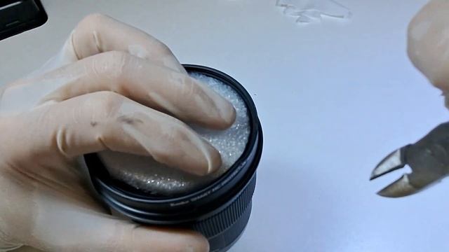 как снять разбитый светофильтр? смотреть онлайн