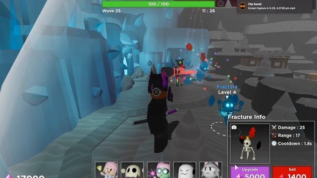 ALL GLACIER MAP EXCLUSIVE SKINS! TOWER HEROES | ROBLOX смотреть онлайн