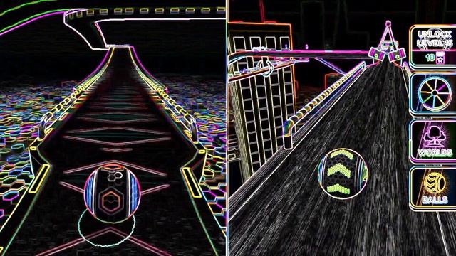 Going Balls VS Action Balls Neon Mode | Walkthrough | Part 2/3 | Android, IOS | смотреть онлайн