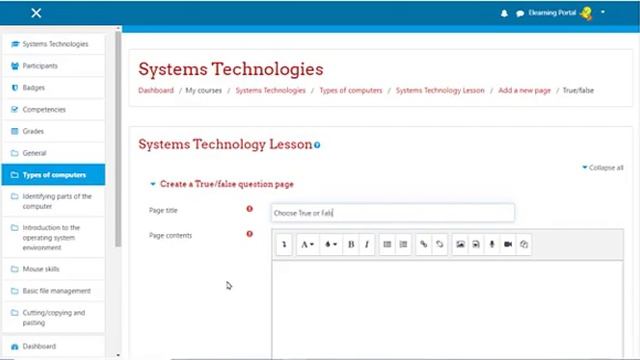 Moodle Lesson Activity Design смотреть онлайн