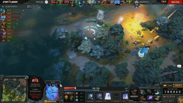Alliance -vs- NEXT.kz, Star Series Europe Day 9 Game 2 смотреть онлайн