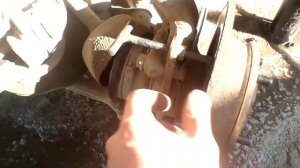 как снять тормозной диск со ступицей нива шевроле