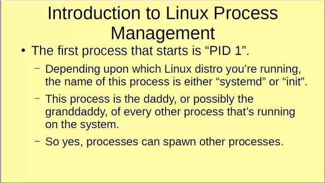 Introduction to Linux Process Management смотреть онлайн