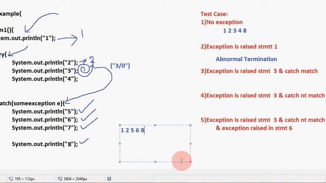 Try ,catch execution Control flow part 2 смотреть онлайн