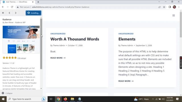 How to Change WordPress Website Theme Without Losing Your Content | Upload External Theme in WP смотреть онлайн
