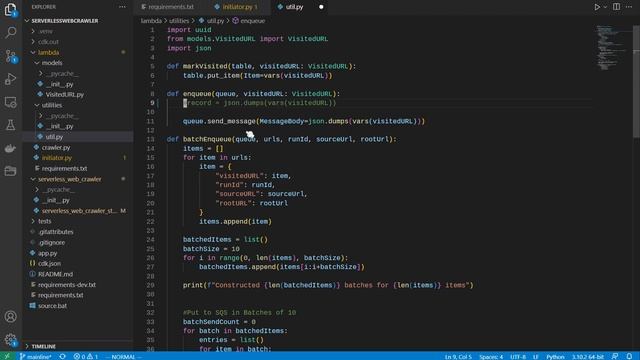 Serverless Web Crawler Code Walkthrough (Part 3) смотреть онлайн