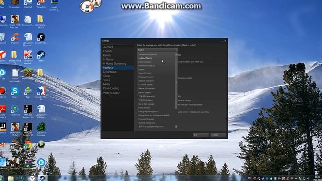 Как сделать steam на русском языке 100%!!! смотреть онлайн