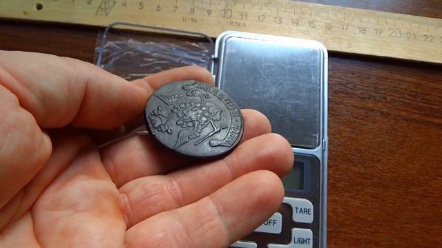 Екатерина 2, 5 копеек 1777 года, Е. М. смотреть онлайн