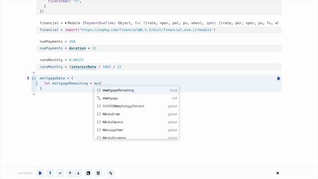 Modeling compounding interest, inputs, payment function – Observable for Excel Users, Part 5 смотреть онлайн