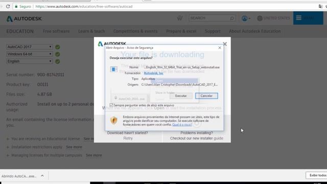 AutoCAD 2017 e 2018 Gratuito por 3 anos pela Autodesk Versão Students смотреть онлайн