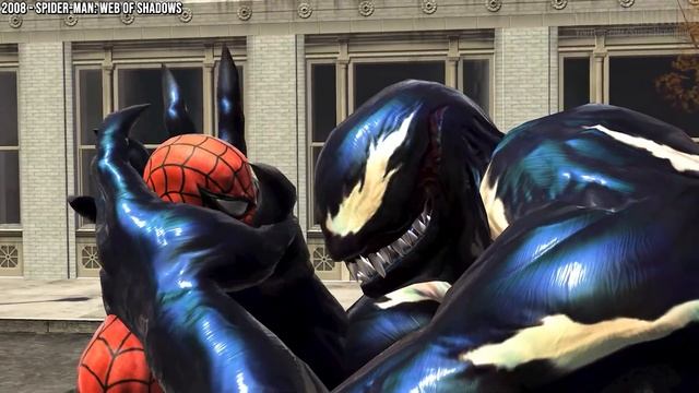 Black Suit Spider-Man Transformations Evolution in Spider-Man Games смотреть онлайн