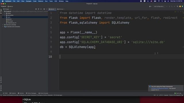 Build a Complete Blog Website with Flask, SQLAlchemy and Python. Complete RESTful API Course. смотреть онлайн