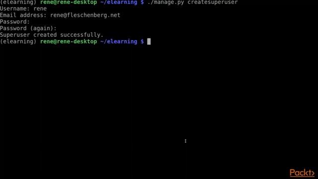 Django Projects: E-Learning Portal : Users and the Admin | packtpub.com смотреть онлайн